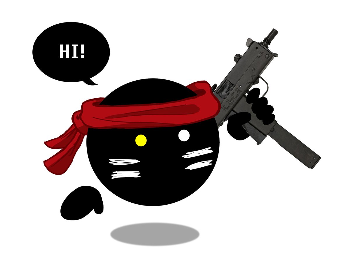 Toky502's tweet photo. (A little ball of heavily armed dark unity) #UNITALE #Darkunity #MyOC #OCUnitale #UndertaleAU #UndertaleOc #Undertale https://t.co/4vo0HfYTwr