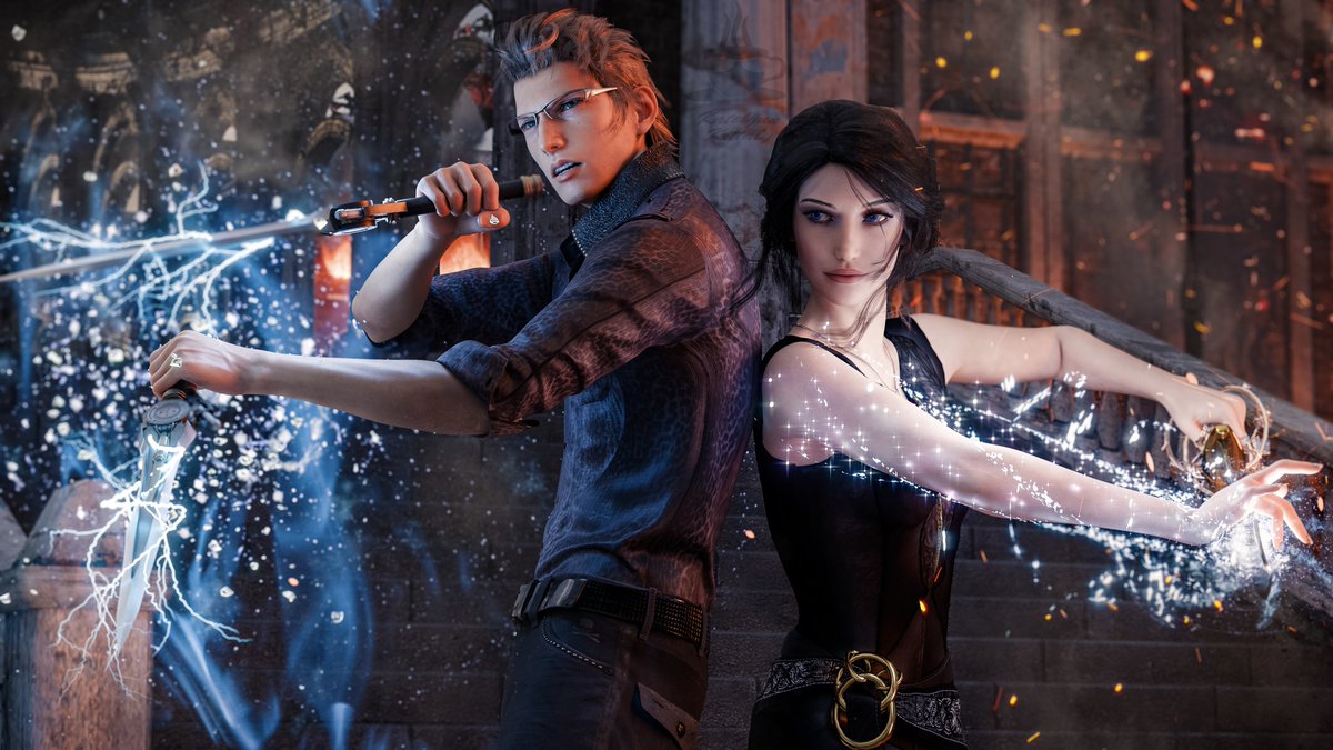 “Ignis?”

“Yes, Rose?”

“Dance with me.”

He straightened and lowered his head to the front line of soldiers facing him, smirking ferally up at them over the rim of his glasses. With her by his side, they would do more than dance; they would fly.

“It would be my pleasure.”