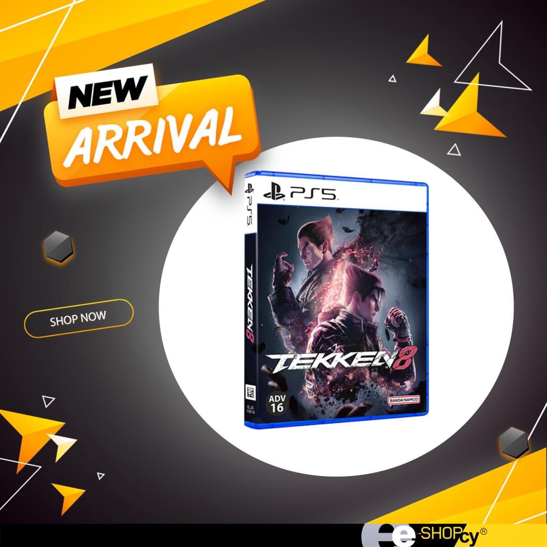 eshopcyCyprus's tweet photo. 📢 ΝΕΑ ΑΦΙΞΗ στο https://t.co/Hv8U5PYiLD ! 🆕 🆕 🆕
TEKKEN 8 (PS5)
———————
📌 Δείτε περισσότερες πληροφορίες για το προϊόν:
➡️ https://t.co/jSwFS5j3P4

#NewArrival #Eshoppers #Technology #Cyprus  #Limassol #Nicosia #Larnaca https://t.co/hVjeLY7WUw