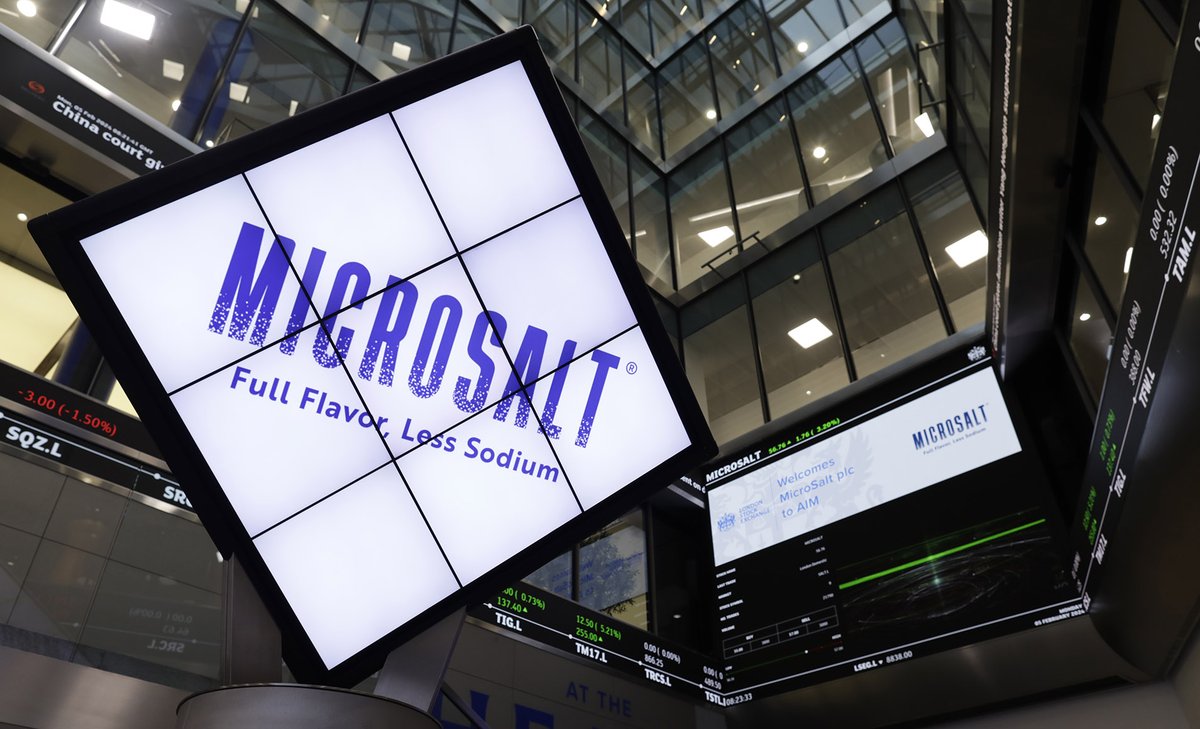 MicroSalt PLC tweet media