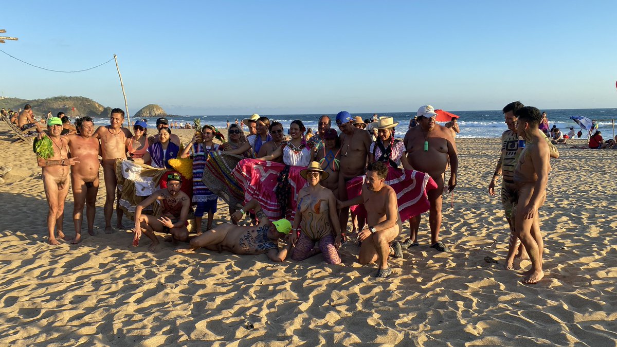 Encuentro Nudista Zipolite 2026 tweet media