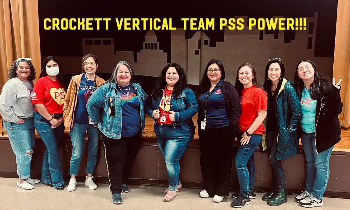So #AISDProud to se all the Crockett Vertical Team PSSs and registrars, like our own <a href="/StElmoMustangs/">St. Elmo Elementary</a>  folks, Melinda Zamora and Sonia Lopez, working to register families this Saturday. <a href="/AISDElementary/">@AISDElementaryProud</a> <a href="/Matias_AISD/">Matias Segura</a> <a href="/aisdparents/">AustinISD Parent Engagement Support Office</a>