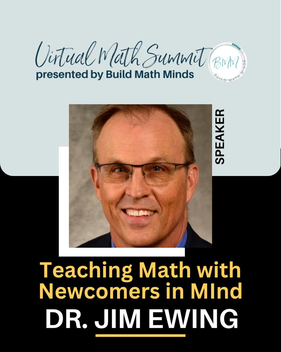 FREE MATH PD! I kick us off on Feb 24 with session 'Teaching Math w Newcomers in Mind' My colleague from @Seidlitz_Ed Adrian Mendoza has session too. 2 days of FREE PD #multilingual #buildmathminds24 #iteachmath #newcomer