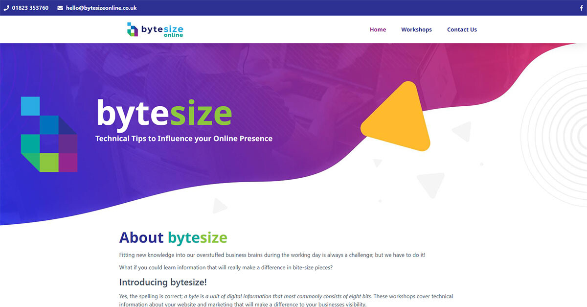 We are excited to be partnering <a href="/SomWebServices/">SomersetWebServices</a> on the long awaited launch and delivery of Bytesize Online!

🔑 Unlock the Power of SEO with Google Search Console – The Bytesize Basics 🔑

Are ready to demystify the secrets of search engine success?

bytesizeonline.co.uk