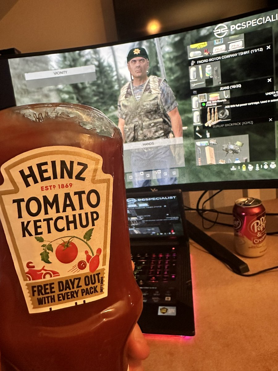 ItsMeShnitz's tweet photo. @TheRunningManZ @HeinzUK is this what they meant? https://t.co/JpbA4rJimz