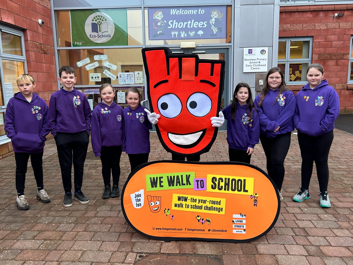 Living Streets Scotland (@lstreetsscot) on Twitter photo Strider visited <a href="/shortleesPS/">Shortlees Primary</a> , Kilmarnock, and was very impressed that Mr McKillop presented the first 100 pupils who walked to school with a special Strider badge.π
Well done to all the pupils who got their badges! π₯³ Strider visited <a href="/shortleesPS/">Shortlees Primary</a> , Kilmarnock, and was very impressed that Mr McKillop presented the first 100 pupils who walked to school with a special Strider badge.π
Well done to all the pupils who got their badges! π₯³