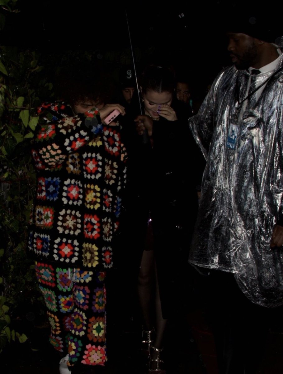 Selena Gomez & Benny Blanco arriving to a Grammy’s after party last night