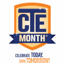 In February we celebrate National CTE Month! Career and Technical Education programs of study are critical for students success in future careers.  Talk to your CTE teacher about Programs of Study!