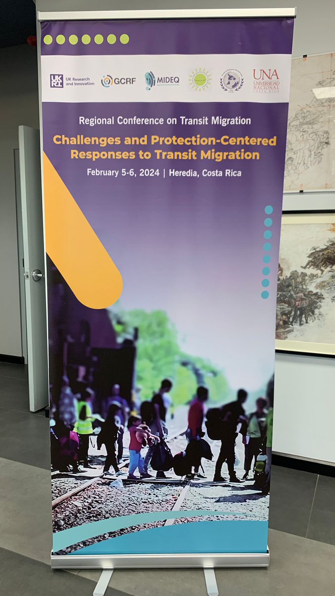 We're live! MIDEQ colleagues are in #CostaRica at our regional conference on transit #migration in Latin America and the Caribbean. The conference is organised by <a href="/INUREDHAITI/">INURED</a> and the Universidad Nacional Costa Rica.

Join us online for the live stream - bit.ly/492r5d4