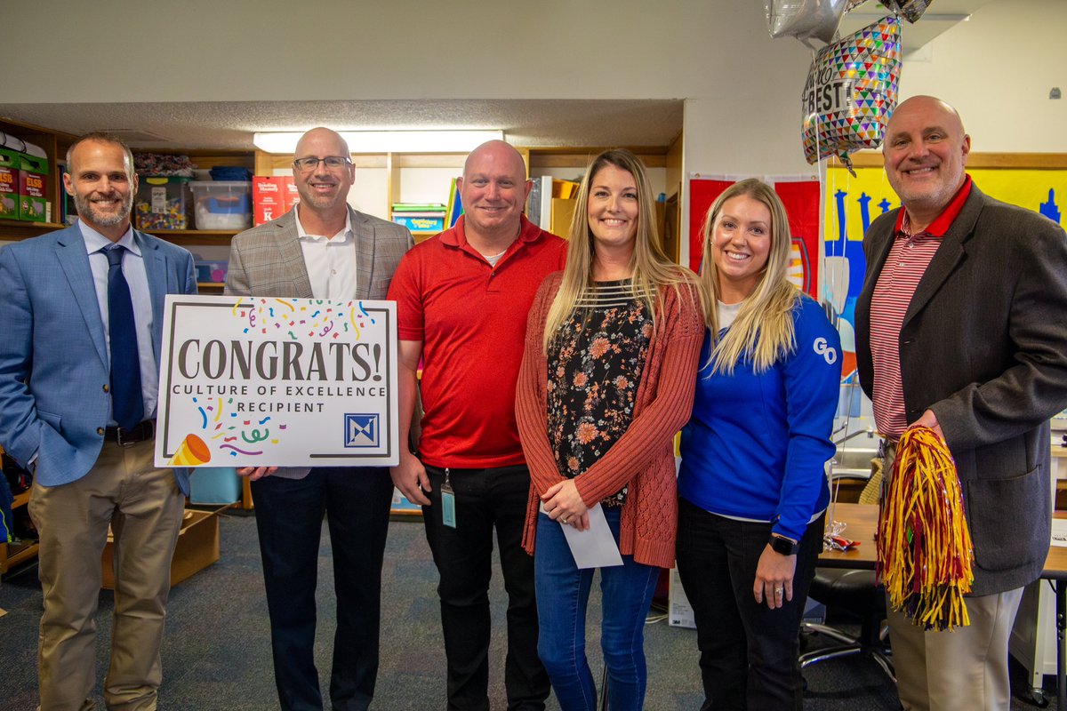 Congratulations to our Golden Oaks Culture of Excellence winners! We are so thankful for Mrs. Lanigan and Ms. Laidler for all they do.💙