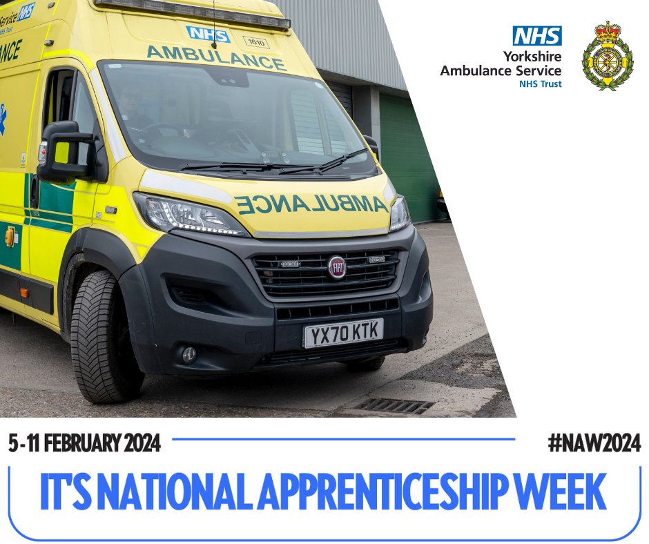 Is it your dream to become a paramedic? Find out how you can kick-start your clinical career with us on our apprenticeship programme, starting as an Ambulance Support Worker and progressing from there. 

youtube.com/watch?v=Joy4O-… 

 #NAW2024
