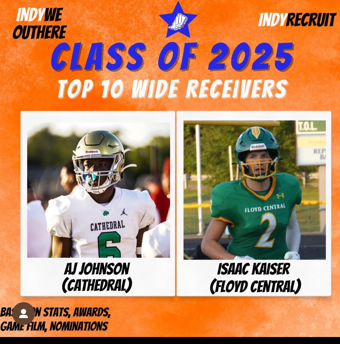 Isaac Kaiser (@isaackaiser8) on Twitter photo Shout out <a href="/IndyWeOutHere/">IndyWeOutHere ‼️</a>! Appreciate the top 10 Wide Receiver ranking for class of 2025. Shout out <a href="/IndyWeOutHere/">IndyWeOutHere ‼️</a>! Appreciate the top 10 Wide Receiver ranking for class of 2025.
