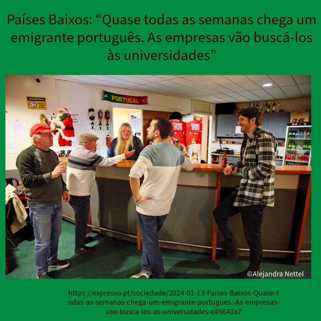 AlejaNettel's tweet photo. Some weeks ago, one of my photos was on the main page of the Expresso Portugal newspaper, accompanied by a great article by Raquel Albuquerque talking about the Portuguese migration to the Netherlands. Such a good feeling! https://t.co/xxw56kMkdy