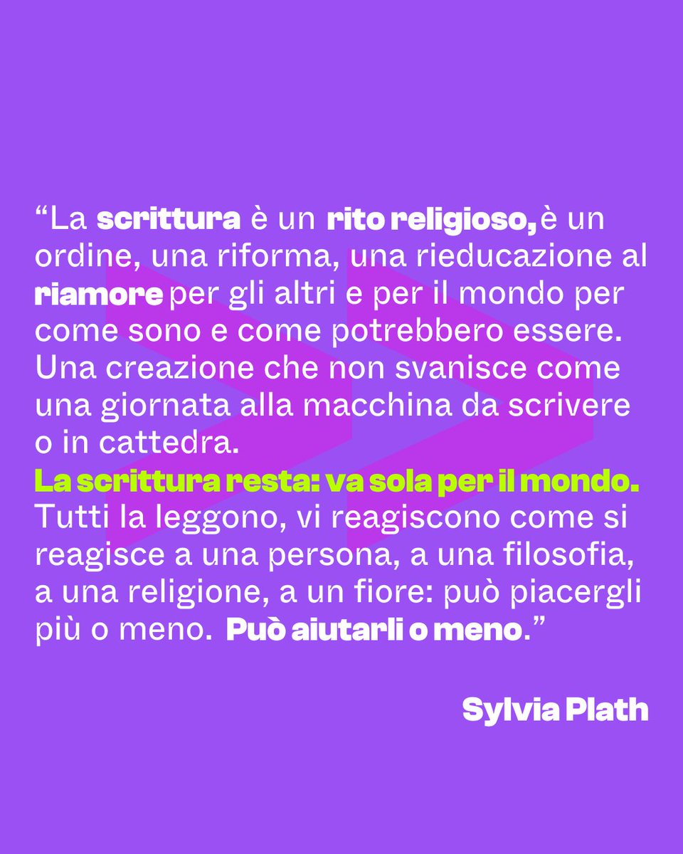 Oggi, 61 anni fa, moriva Sylvia Plath. Poetessa e scrittrice statunitense insignita del Premio Pulitzer e celebre per lo stile profondo e diretto che ha contraddistinto tutte le sue opere. Per lei, la scrittura ha sempre rappresentato un appiglio nella fatica dell'esistenza✍🏼💭