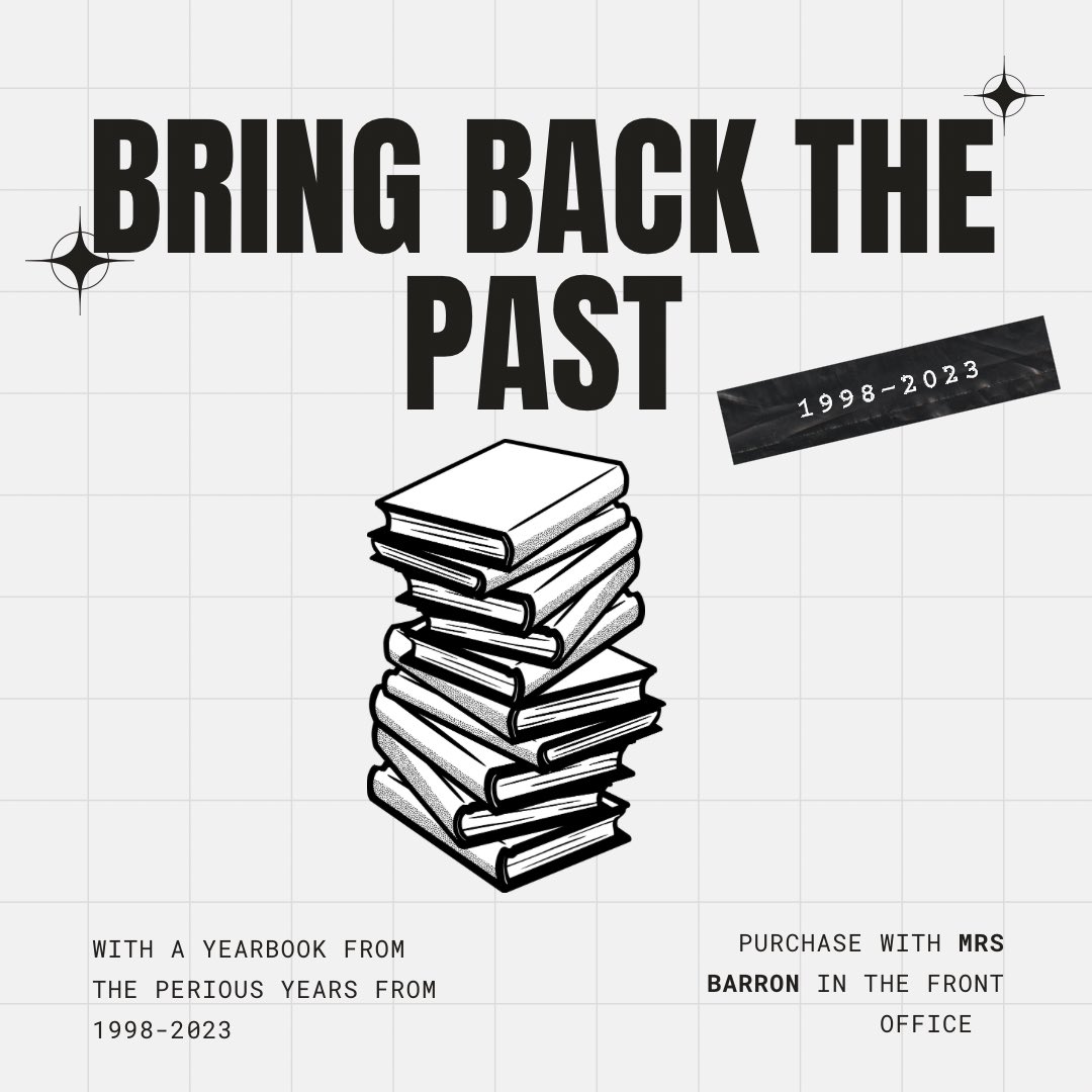 CCHSJournalism's tweet photo. If you missed out on a yearbook from a previous years you really wanted, don’t miss another opportunity to buy one. https://t.co/49bocB3tQv