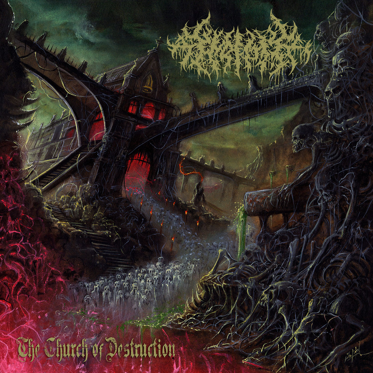 deadlystormzine's tweet image. A dead, festering death metal horror that became a cruel and terrifying reality! Absolute darkness! Recenze/review - ENDEMIC - The Church of Destruction (2024): deadlystormzine.com/2024/02/recenz… #Deathmetal #endemic #review .@Awakening_Rec  .@newmetalalbums1 .@slawawasil2 .@metal_incognito