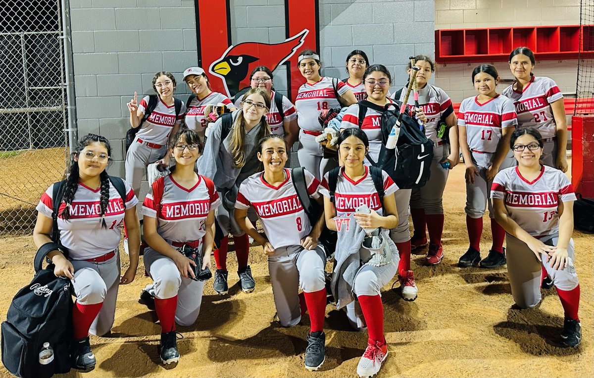 🥎🔥 Another thrilling softball showdown! 🏆 Our Lady Raiders "A Team" ruled the diamond, crushing Gutierrez with an impressive 9-0 victory! 💪👏 Meanwhile, our B Team played their hearts out, resulting in an exciting 6-6 tie. 🤝🥎 #WeAreMMS #RaiderNation #MMSProud #HCISDproud