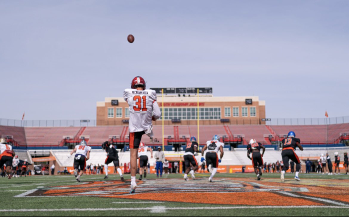 Austin McNamara (@aust_31) on Twitter photo Amazing week at the <a href="/seniorbowl/">Panini Senior Bowl</a>! Thank you @JimNagy_SB for the opportunity of a lifetime. Glad I got to represent the Double T one last time!๐๐ผBack to work ๐ฏ Amazing week at the <a href="/seniorbowl/">Panini Senior Bowl</a>! Thank you @JimNagy_SB for the opportunity of a lifetime. Glad I got to represent the Double T one last time!๐๐ผBack to work ๐ฏ
