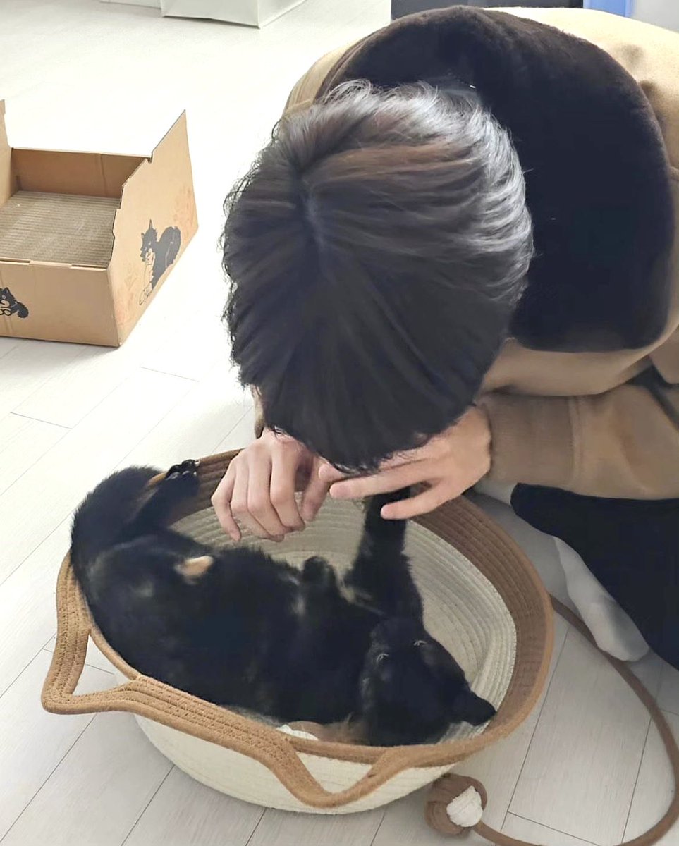 아기 두묭이서 머하니 🥹