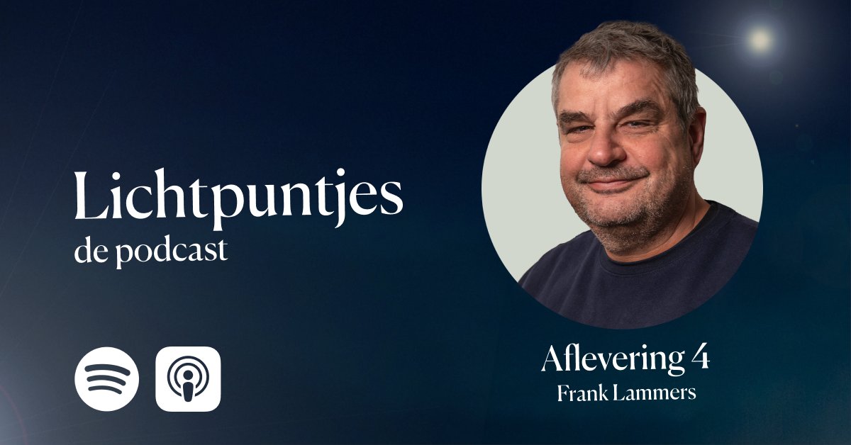 Ondanks dat het leven natuurlijk nooit echt zorgeloos is, blijft Frank Lammers altijd de lichtpuntjes zien. 

Luister Lichtpuntjes de podcast via Spotify (open.spotify.com/episode/4oclXe…) of Apple Music (podcasts.apple.com/nl/podcast/lic…)