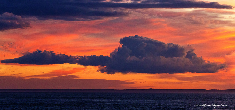 NaturePaparazzi's tweet photo. @ThePhotoHour The Great Canada Goose Cloud takes flight over Passamaquoddy Bay and The Bay of Fundy ... @CloudAppSoc #Clouds #CloudHour https://t.co/XQHA431mUo