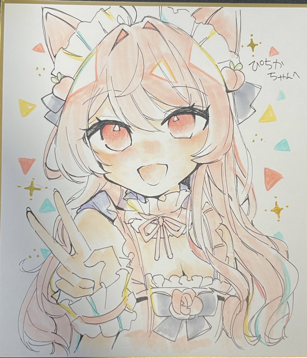 色鉛筆とコピックでぴちかちゃん！ #PichikArt