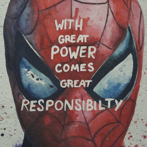初版・付属品完備】SPIDER-MAN WITH GREAT POWER | MAWATERCITY.QA
