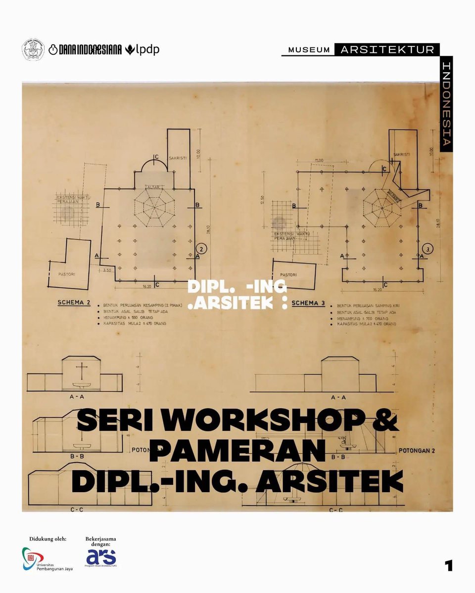 1. Dokumentasi dan Pengarsipan Karya Arsitektur Bianpoen
Februari–Maret 2024
2. Selisik Suwondo
Maret–April 2024
3. (Me-)Rekam Jejak Han Awal
Maret–Mei 2024
4. Transformasi Arsitektur Soejoedi
April–Mei 2024
5. Mustafa Pamuntjak: Keseharian yang Mewah
Mei–Juni 2024