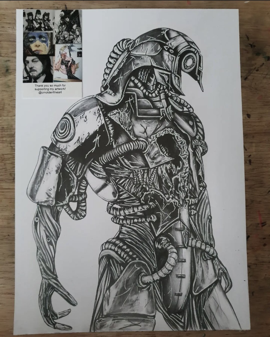Mass Effect Legion Drawing
