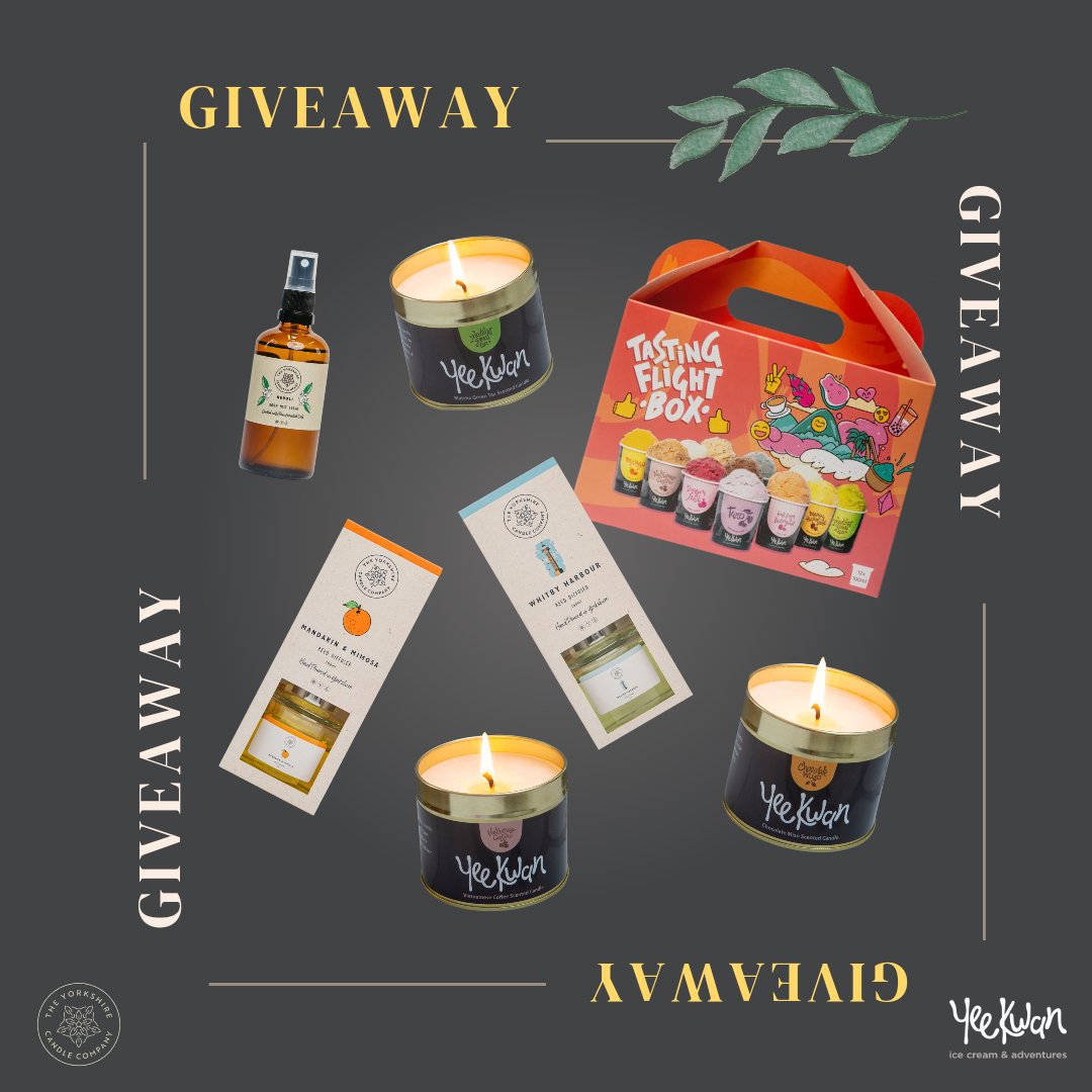 To celebrate the launch of our brand new ice cream scented candles in collaboration with The Yorkshire Candle Co, we are giving away all of this! 🕯🍨

To enter, simply:
✅ FOLLOW us and <a href="/Ycandleco/">TheYorkshireCandleCo</a>
✅ LIKE and repost this

Entries close 11/02

#giveaway
#sheffield
#competition
