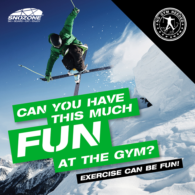 Are you sticking to the exercise plans you set yourself on 1st Jan? It's only February & as it can take 28-90 days to form new habits, if you're wavering slightly (or even given up), why not burn up to 400 calories p/hour skiing or snowboarding! Visit snozoneuk.com