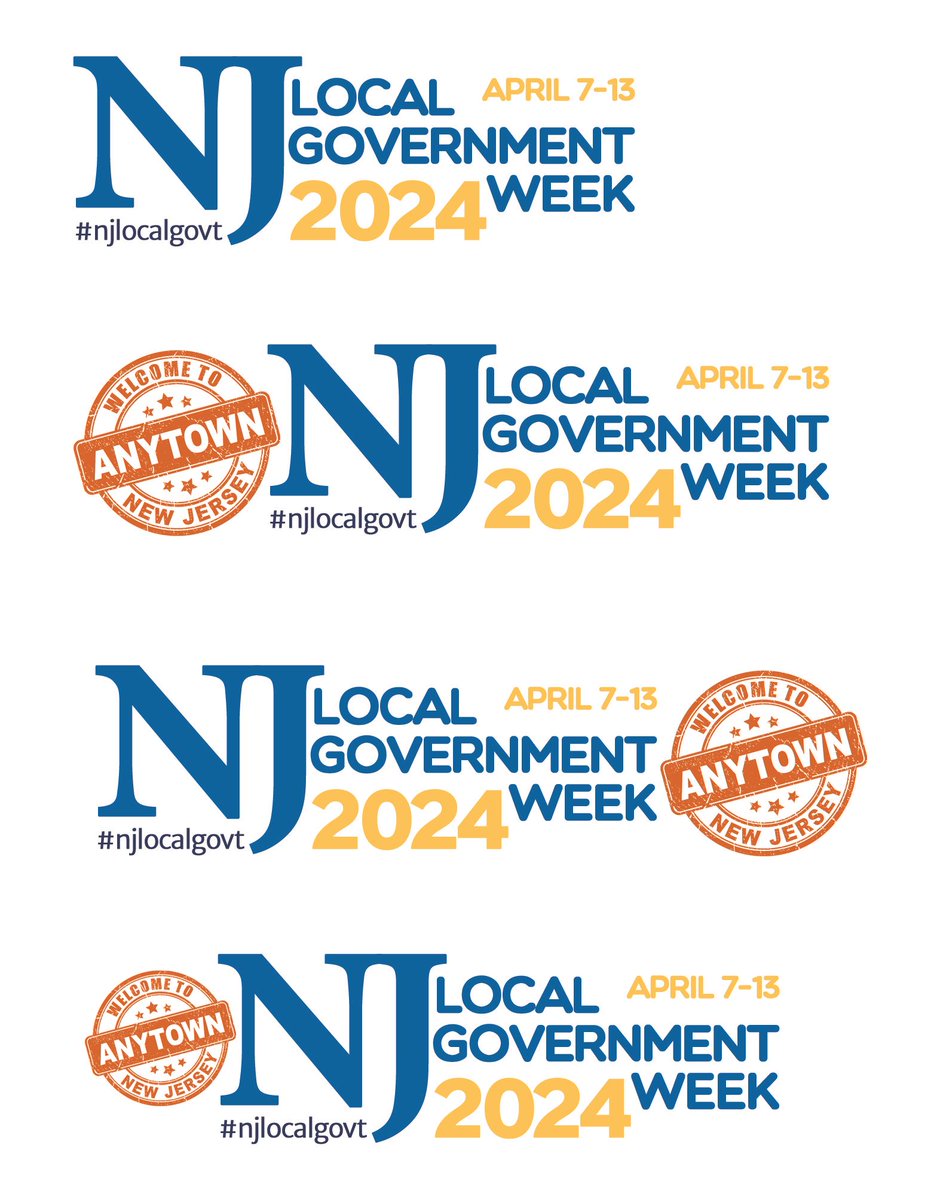 NJ_League's tweet photo. Did you know that the League created a logo for #NJLocalGovt Week?
Download the logo on our website to help promote your activities! Want to customize it by adding your municipal seal? We have provided ideas on the League website for how to do that! https://t.co/qzdMOcX2xA https://t.co/q5L1Q3CSXn
