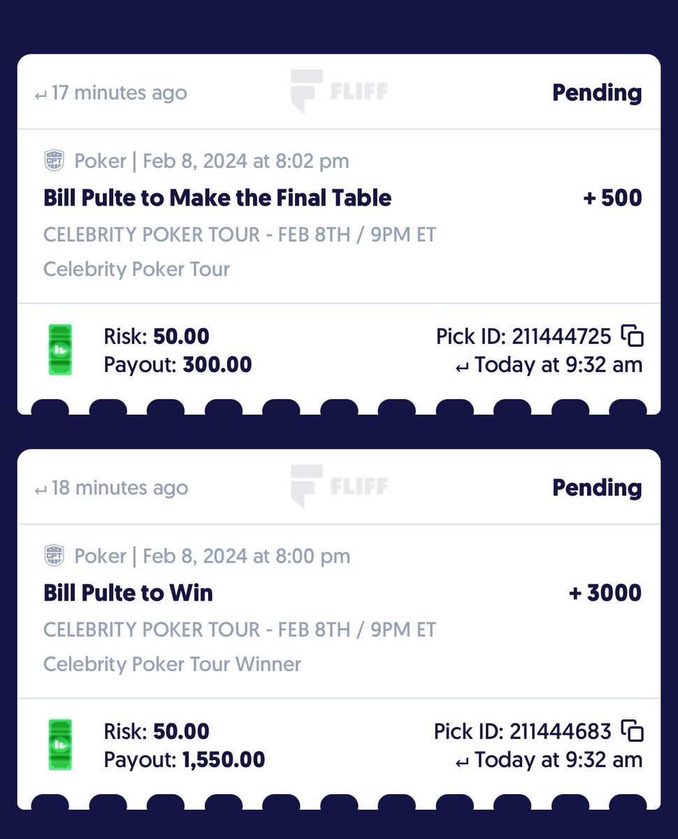 DiscordJay's tweet photo. @celebpokertour my money is on the philanthropist! #GoBillGo https://t.co/HNY4ipFvmu