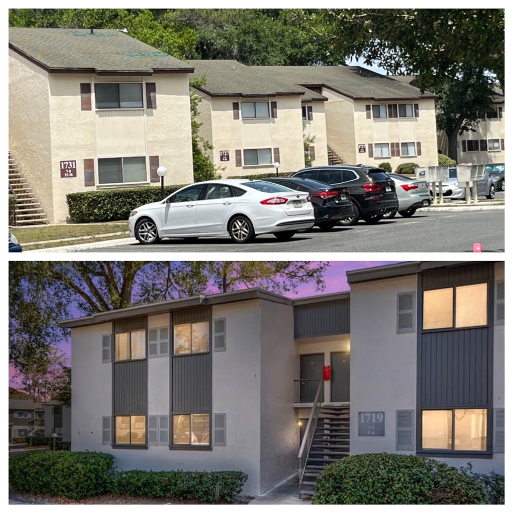 a_scandariato's tweet photo. Thrilled to share the successful completion of exterior renovations at our latest apartment community, Village Square in Ocala, Florida! @redknightprop https://t.co/c6gHNWNvtv