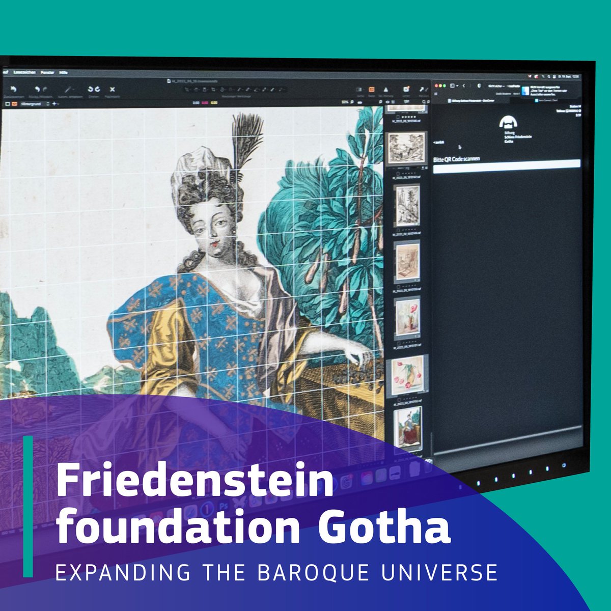 EUinmyRegion's tweet photo. Opening the Baroque Universe to all! 🤩

#CohesionPolicy is investing to ditigize Friedenstein Castle's historical collection in Gotha, Germany.

These invaluable artifacts make their way into the realm of digital eternity!