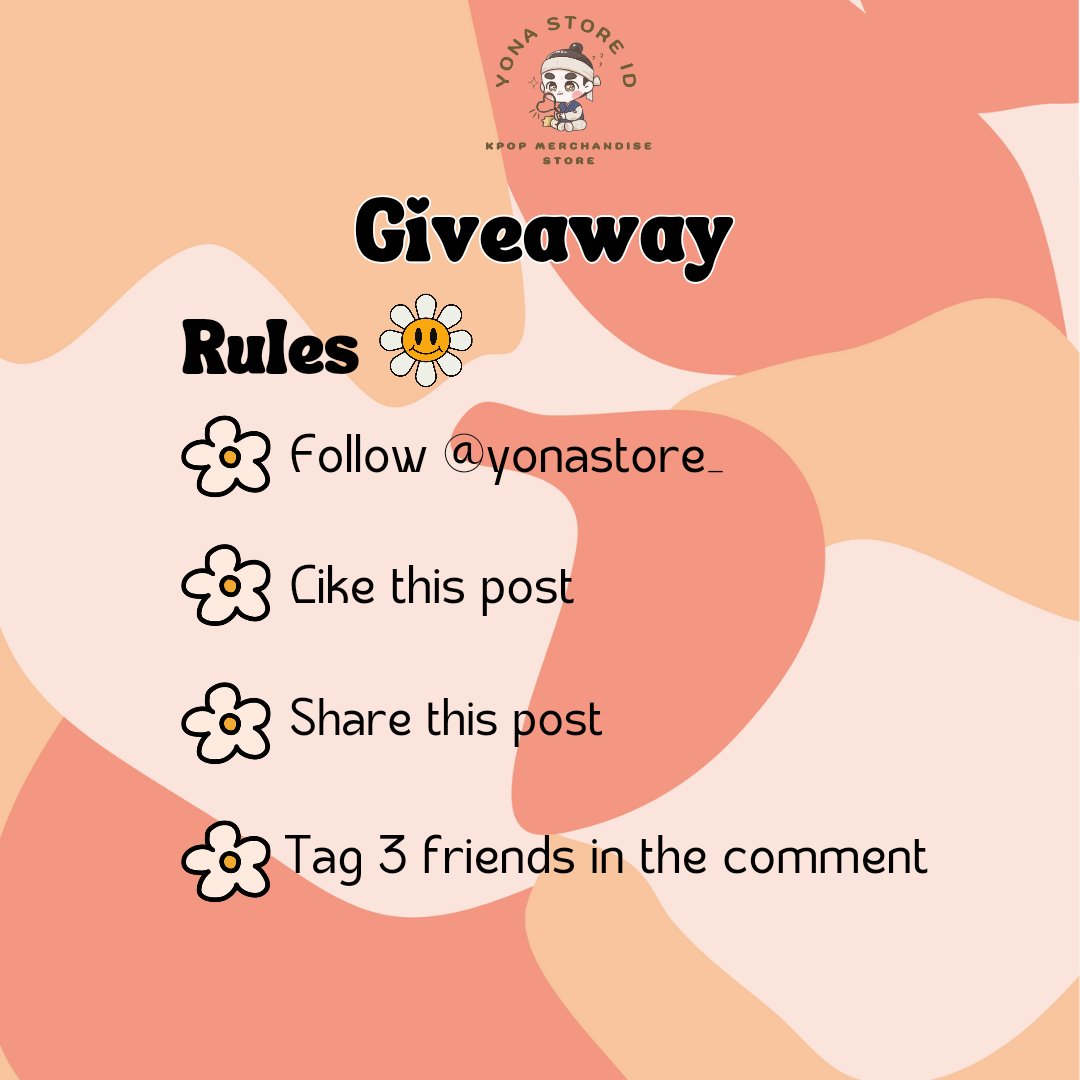 yonastore_'s tweet photo. ๐ MINI GIVEAWAY ๐
For 2 winners
Prize :
๐ Poster Official Random
๐ Photocard official NCT Random
Rules ada di pic๐ธ
๐ bisa co ๐ (ongkir di tanggung pemenang)
๐ END 8 Februari 2024
#minigiveaway #NCTzen #NCT #EXO #kpopers #kpop #EXOL https://t.co/ots3rwM6pc