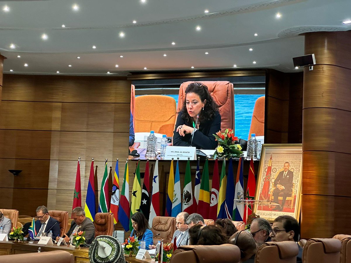 dimaalkhatib1's tweet image. Excellent discussion on Transformative Partnerships with focus on #SouthSouthCooperation during the High-Level #MICConference2024 in Rabat- Thank you @Morocco_UN, @UNDP &amp;amp; @UNECA for convening &amp;amp;mobilizing for this timely discussion.