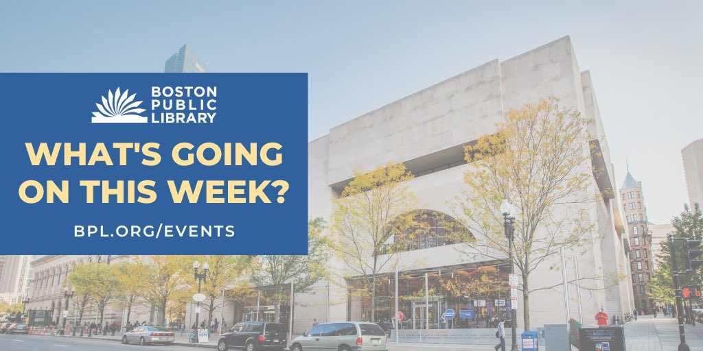 Boston Public Library tweet media