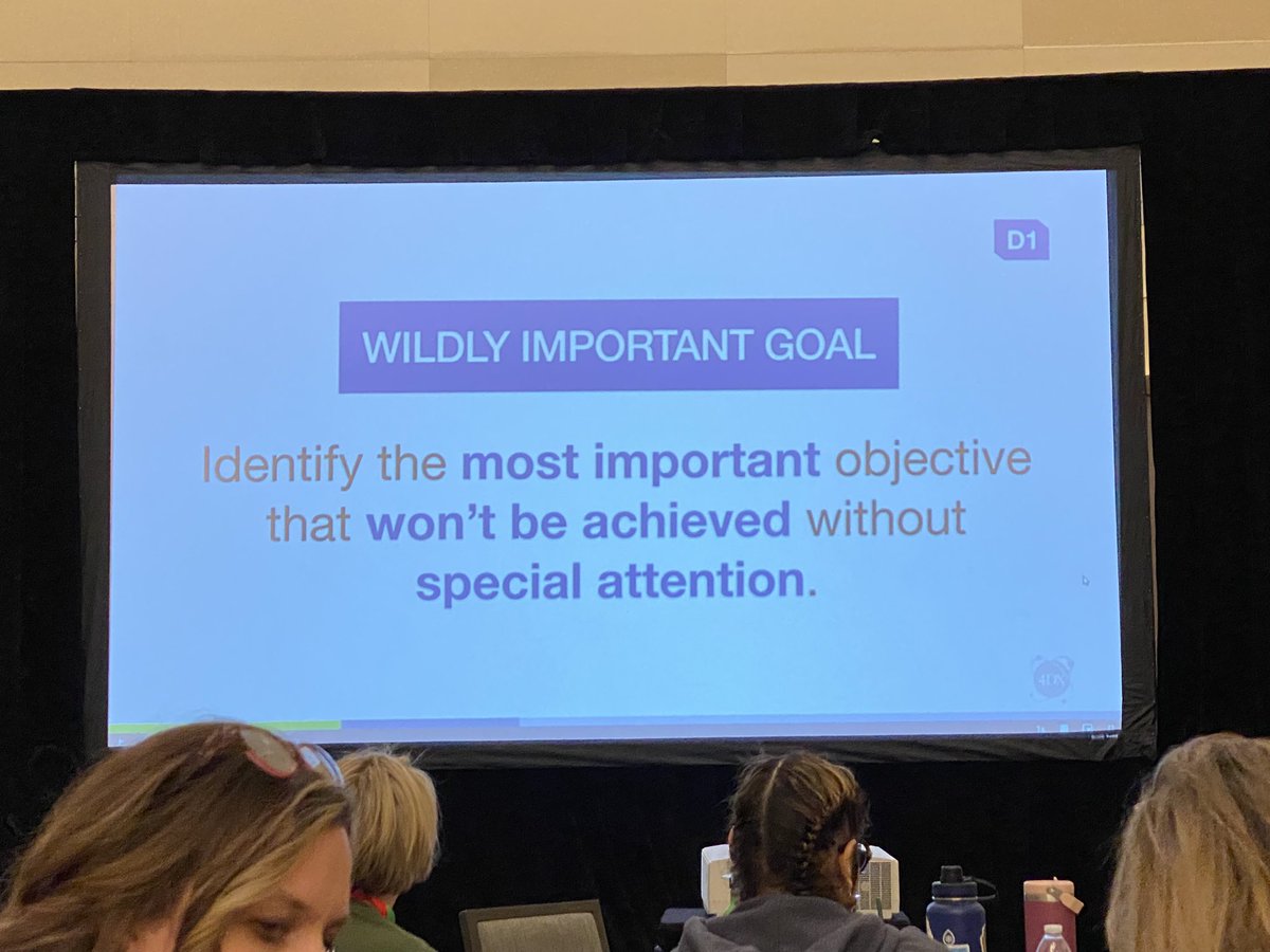 tra_hall's tweet photo. Wildly Important Goals - not something we are already doing. Rather……… #txed #whywisd @CrockettRoos https://t.co/iyHYX5Xevn