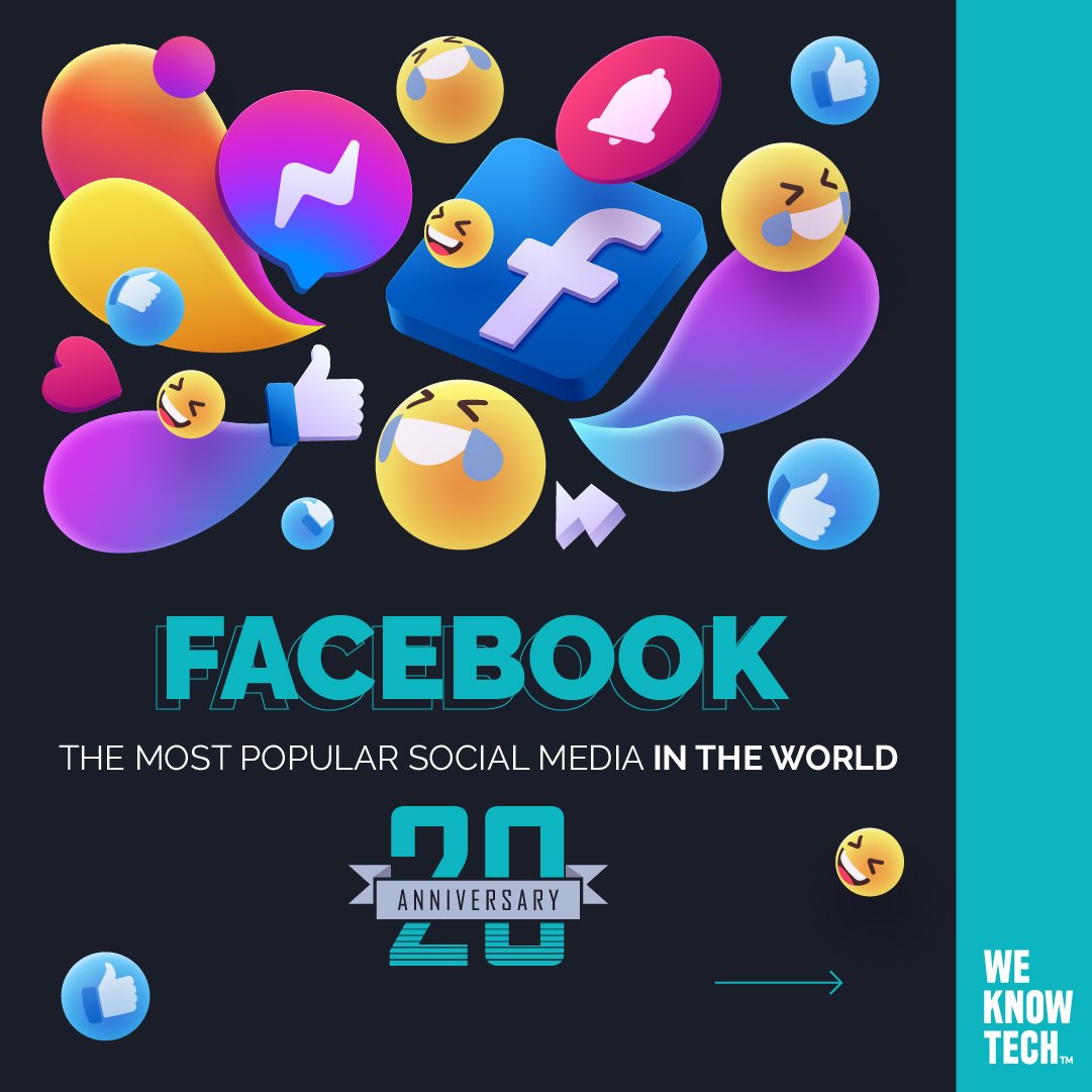 iSourceMKT's tweet photo. To mark its 20th anniversary, we've gathered some fascinating facts about Facebook that you should know. 

As marketers, we understand that Facebook is super important for any digital strategy. We're committed to working together with you to get the best results there! https://t.co/GAqJyAFmib