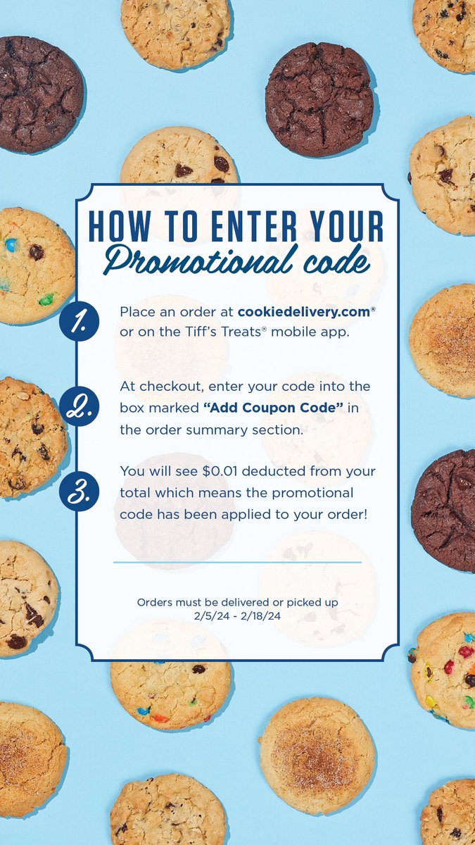 safehorns's tweet photo. Giving is SWEET! 🍪🤘
TODAY through 2/18 order @tiffstreats at ANY location use code:SAFEHORNS at check out to support our nonprofit! 

#CookiesForCommunity #EatMoreCookies #Sweet #HornsUpforTiffsTreats  #YouDoGood @UTAustin @TexasLonghorns @TexasFanFirst @TexasExes #LonghornNation