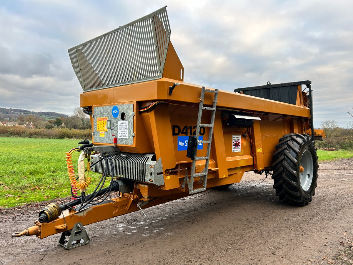 🚨FOR SALE🚨
2021 Richard Western 12 tonne Rear Discharge Muckspreader M29

More info and photos⬇️
sw-hire.co.uk/machinery-sale…

01249 730927 | hire@sw-hire.co.uk 

#sale #exhire #agriculture
