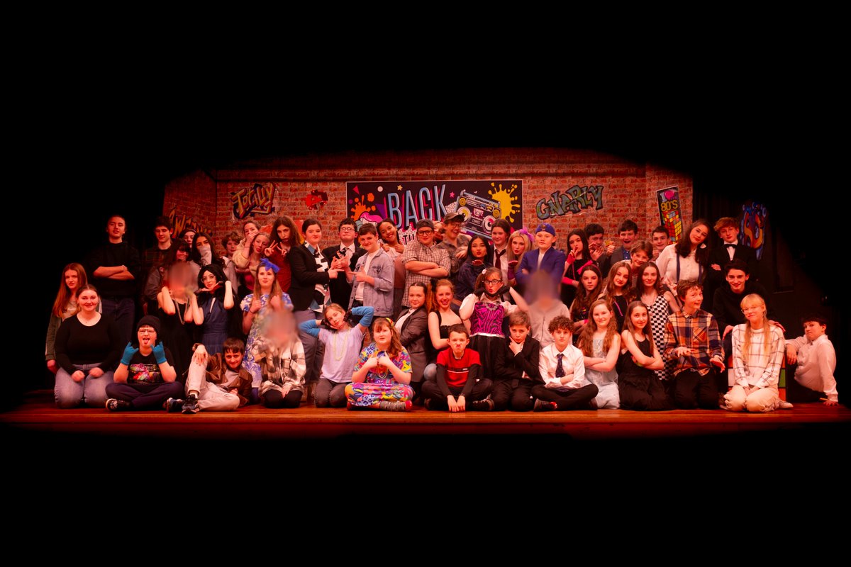 What a weekend!! The cast and crew of our production of Back to the 80's gave 3 fantastic shows, full of colour, great singing and 80's moves! We are very proud of all of them. Thank you to everyone who came to support us!

<a href="/StMarysRCHigh_/">St Mary's RC High School</a> #teamstmarys
