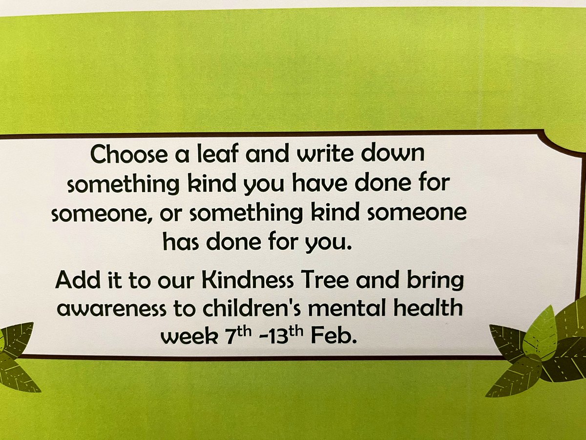 Chs_TheLibrary2's tweet photo. #ChildrensMentalHealthWeek pop into Clydebank #library and write a message on our #kindness tree. Borrow some fantastic books @wdclibraries https://t.co/USuJ3u8KJQ