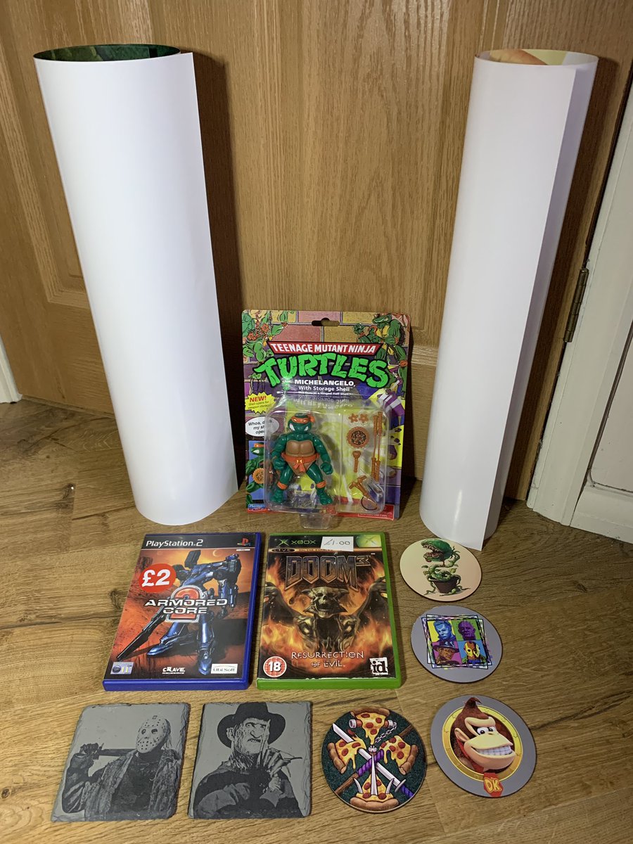 PassThePlunger_'s tweet photo. Had a blast @TheVGMarket (#LeedsVideoGameMarket)
Ended up getting bits didn’t expect to get. 1st pic is PickUps..other pics was gifts!
Thank you again @MrSteJ @Antaeus000 & Hoolio !
-
#Retro #PTP #VideoGames #TwitchTV #Gaming #Expo #LeedsGamingMarket https://t.co/E2BbYVp24e