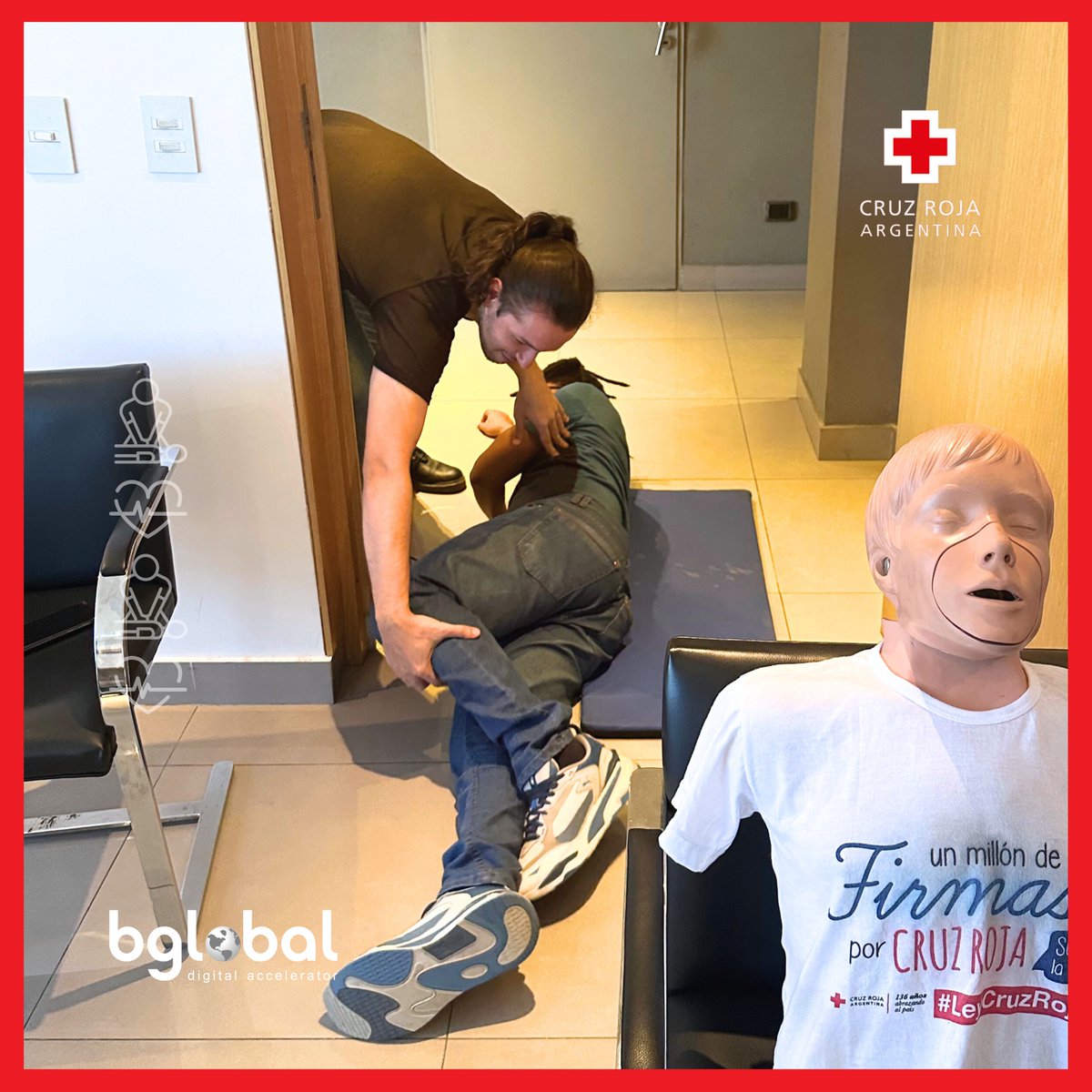 bglobalsolution's tweet photo. 💪 El pasado Viernes, nuestro equipo se capacitó en Primeros Auxilios, RCP y DEA, gracias a un curso dictado por la Cruz Roja Argentina.

Conoce más 🔎 en: https://t.co/AWk7JnmkZn

@CruzRojaArg 

#RCP #PrimerosAuxilios #DEA #Curso #Compromiso  #CuidadoMutuo #CruzRojaArgentina https://t.co/sjwdgHWEys
