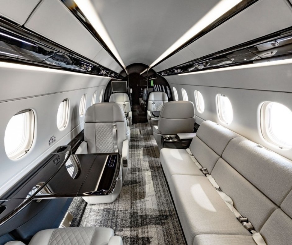 Aero_Bid's tweet photo. The Embraer Legacy 500! ✈️

With a class leading low noise cabin, this aircraft ensures a peaceful and comfortable journey for its passengers. 

Interested? Contact our brokers at https://t.co/p0jlpAItGh for more aircraft advice. 📞 https://t.co/8H0awleo9M