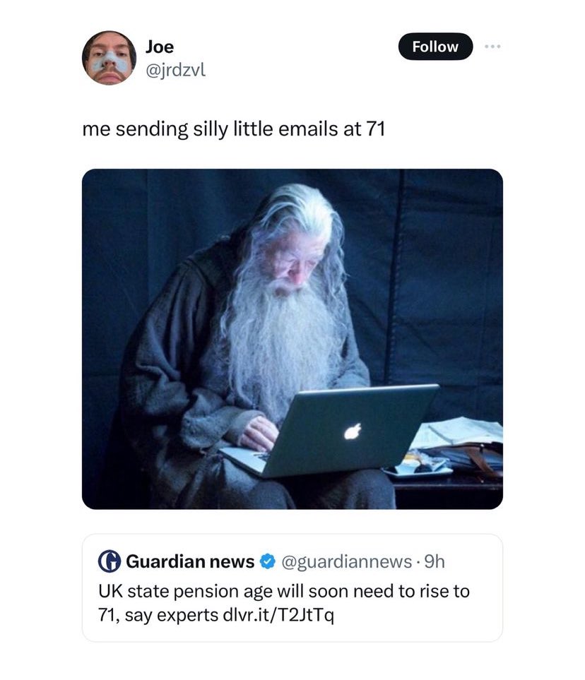 Waiting for video drafts from influencers and fighting a balrog in the afternoon