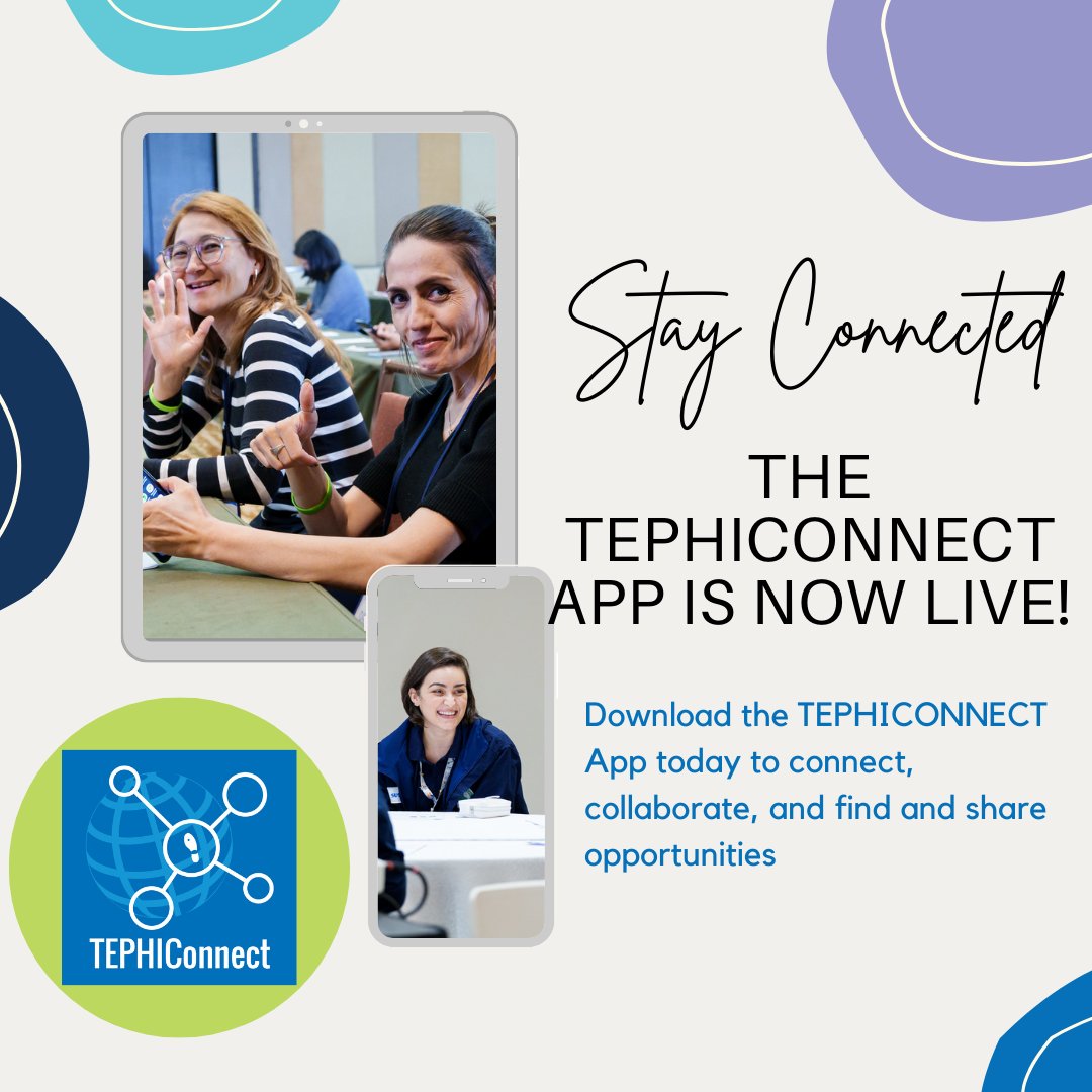 Ready to network, continue your educational pursuits, & attain professional opportunities? Look no further! Introducing TEPHIConnect, the app — where FETP alums connect & collaborate. 📲✨ #TEPHINET #TEPHIConnect #NewApp #Connect #AppLaunch #FETP #FELTP #FieldEpidemiology