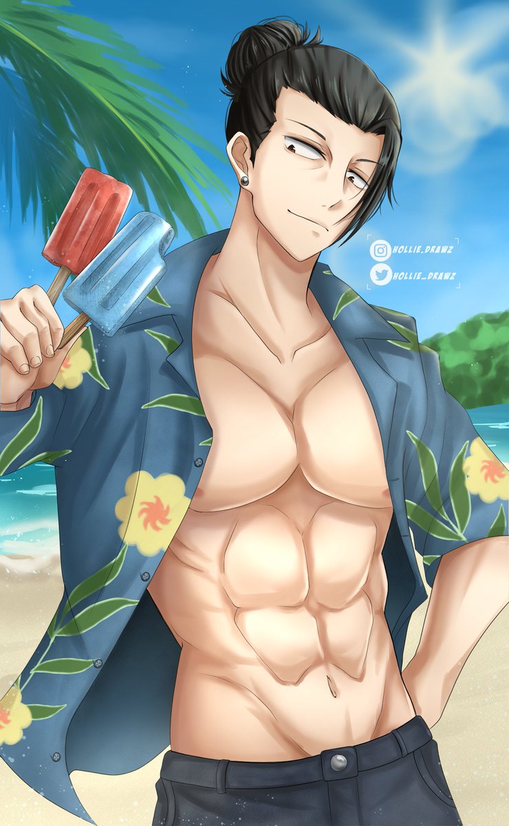 Beach geto🏖️
[#jjk #JujustuKaisen #GetoSuguru ]